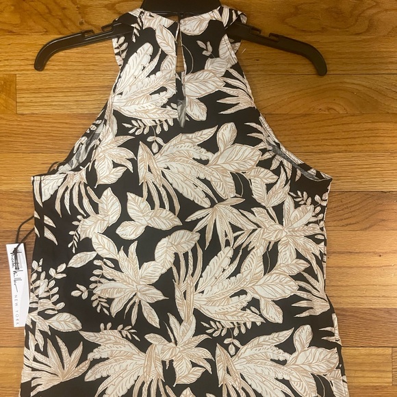 Nicole Miller New York Linen Blend Top NWT - Picture 2 of 11